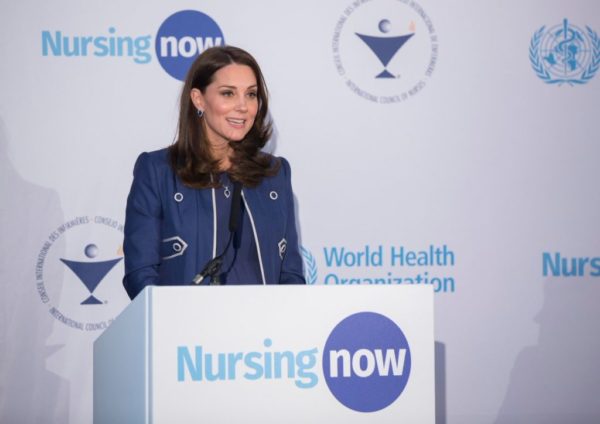 Kate Middleton e OMS lançam campanha pela valorização da Enfermagem